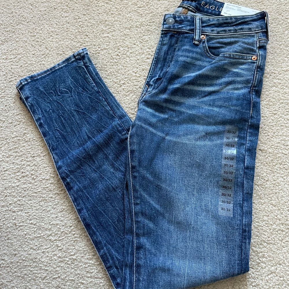 American Eagle Outfitters Men's Blue Jeans